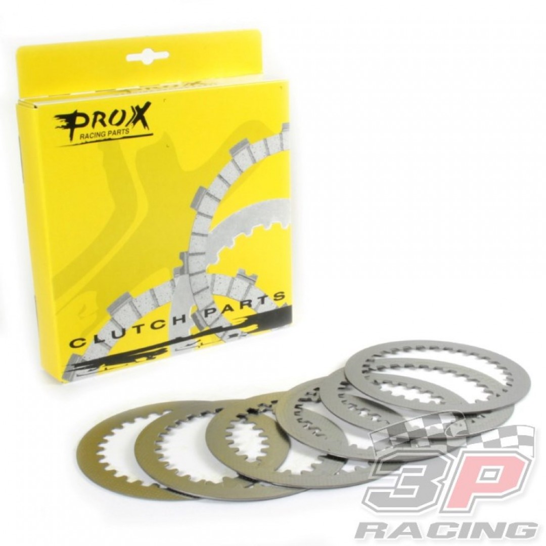 ProX 16.S51012 clutch steel discs set for KTM SX85 2003 2004 2005 2006 2007 2008 2009 2010 2011 2012 2013 2014 2015 2016, SX105 2004 2005 2006 2007 2008 2009 2010 2011,Husqvarna TC85 2014 2015 2016 2017. Contains all the necessary steel plates