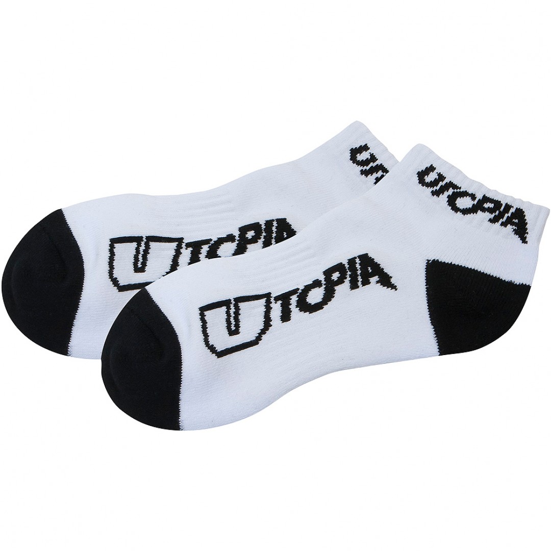 UTOPIA κάλτσες κοντές-αστράγαλου Άσπρο 3-pack UT-SK-WHT-001
