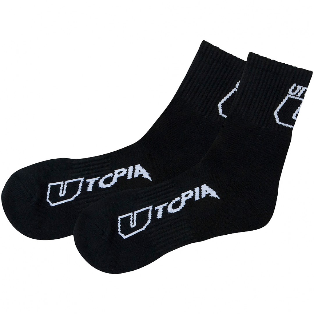 UTOPIA κάλτσες Μαύρο 3-pack UT-SK-BLK-002