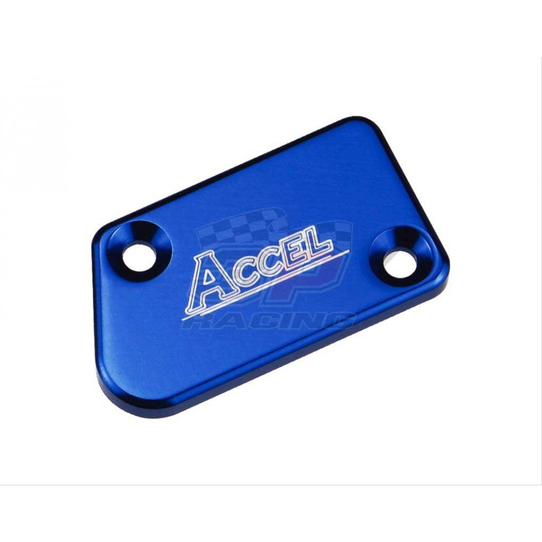 Accel Front brake reservoir cover Blue AC-FBC-04-BLUE Yamaha YZ 125/250/250X, YZF 250/450/250X/450X 2007-2019, WRF 250/450
