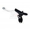 Universal high performance clutch lever, Short type with perch - Black. Forged with genuine billet aluminium for extra durability. Clamp and adjuster made from high standard aluminium alloy. CNC machined. P/N: AC-CL-05-BLACK