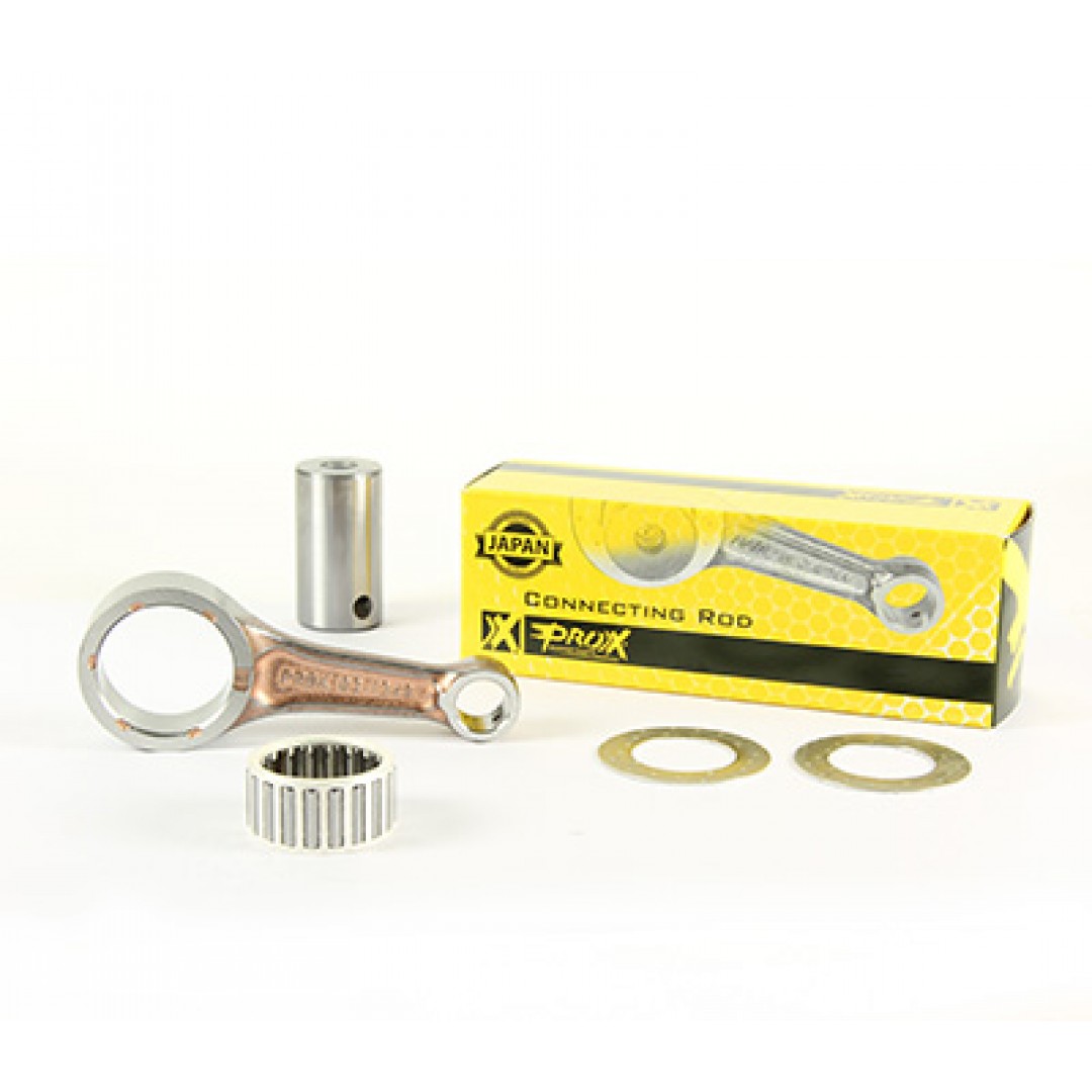 ProX 03.1348 connecting rod for Honda CRF250 CRF250R 2018 2019 2020, CRF250RX 2019 2020. Kit includes connecting rod,crank pin,big end bearing and thrust washers. P/N: 