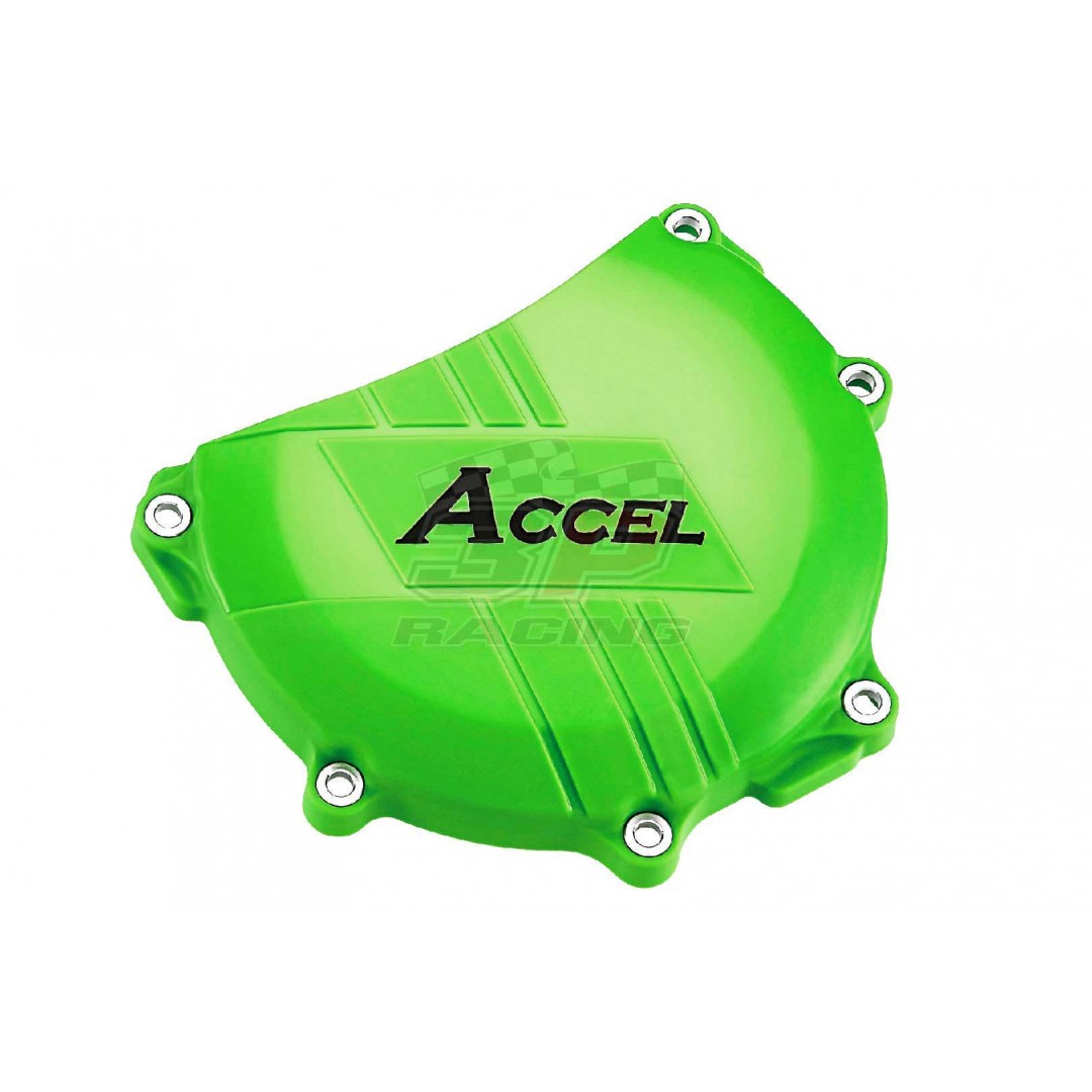 Accel προστατευτικό για καπάκι συμπλέκτη Πράσινο AC-CCP-302-GR Kawasaki KXF 450 2006-2015
