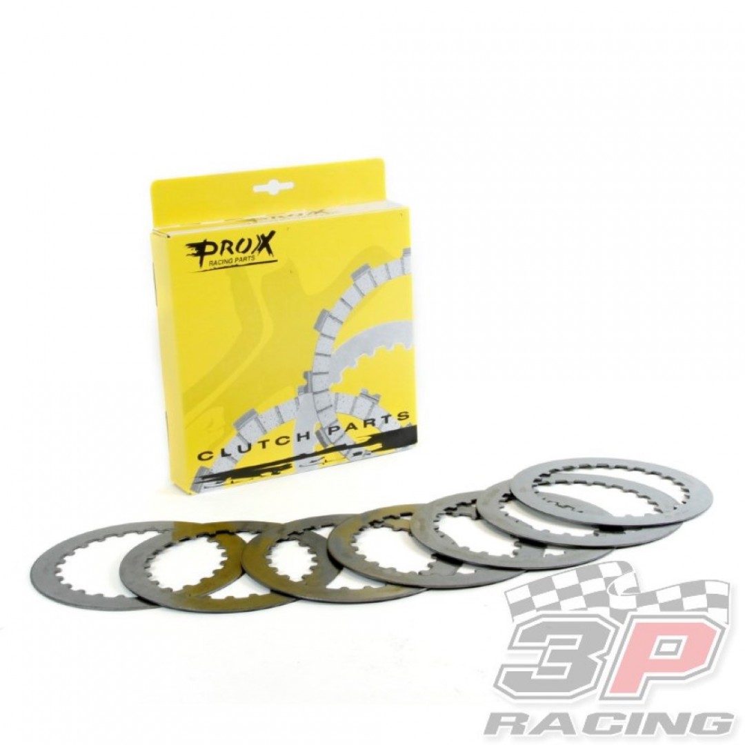 ProX 16.S13014 clutch steel plates set for Honda CRF250R CRF250 CRF250X, Husaberg FE250 ,KTM SX-F250 SXF250 SXF 250 EXC-F 250 EXCF250 EXCF 250, Kawasaki KDX200, KDX220. Contains all the necessary steel plates for applicable models