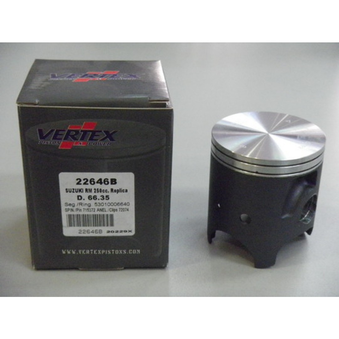 Vertex Piston Kit Standard Bore 66.35mm 23630B 