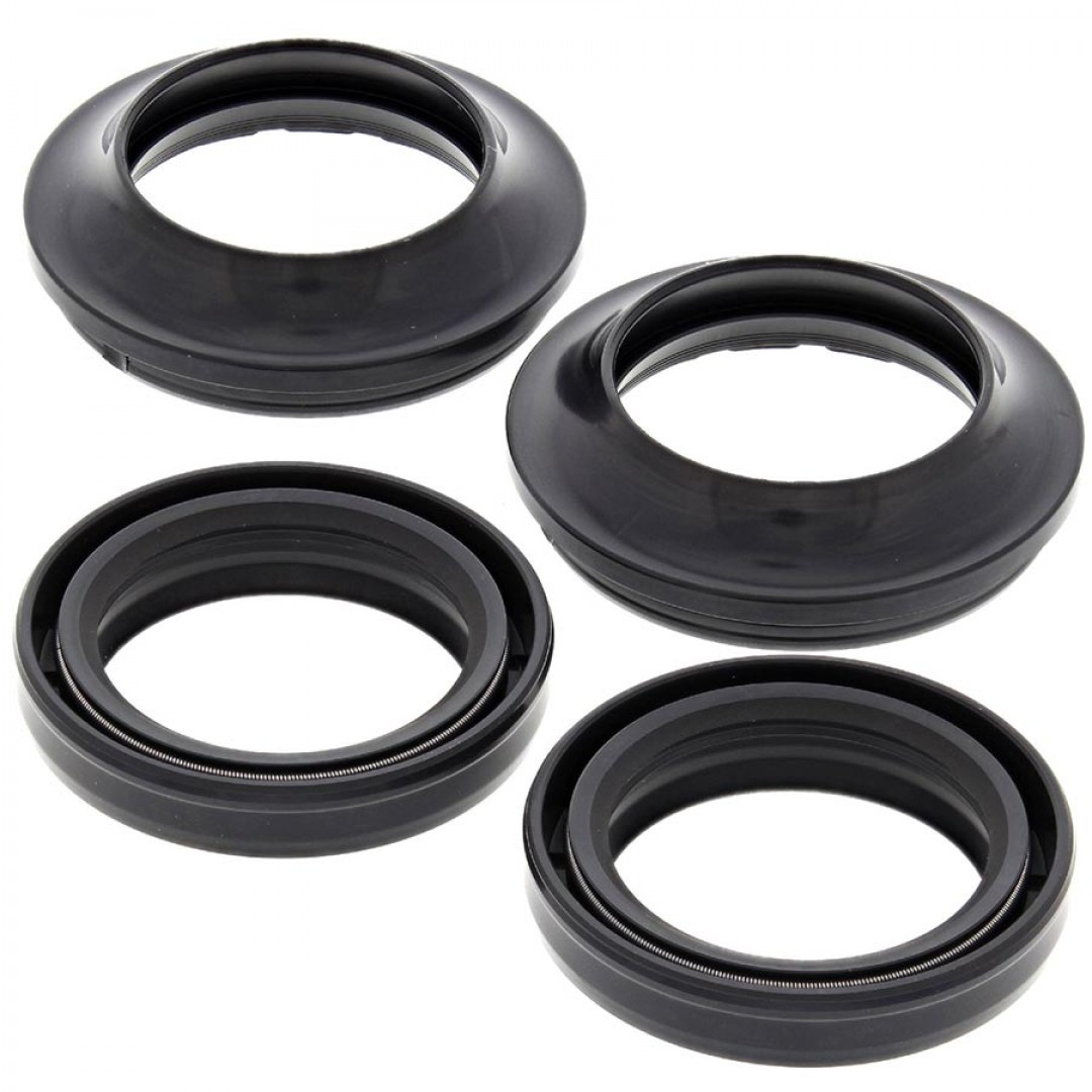Front Suspension Fork Tube Oil Seals Dust Wipers Set 46x58x9.5/11.5 