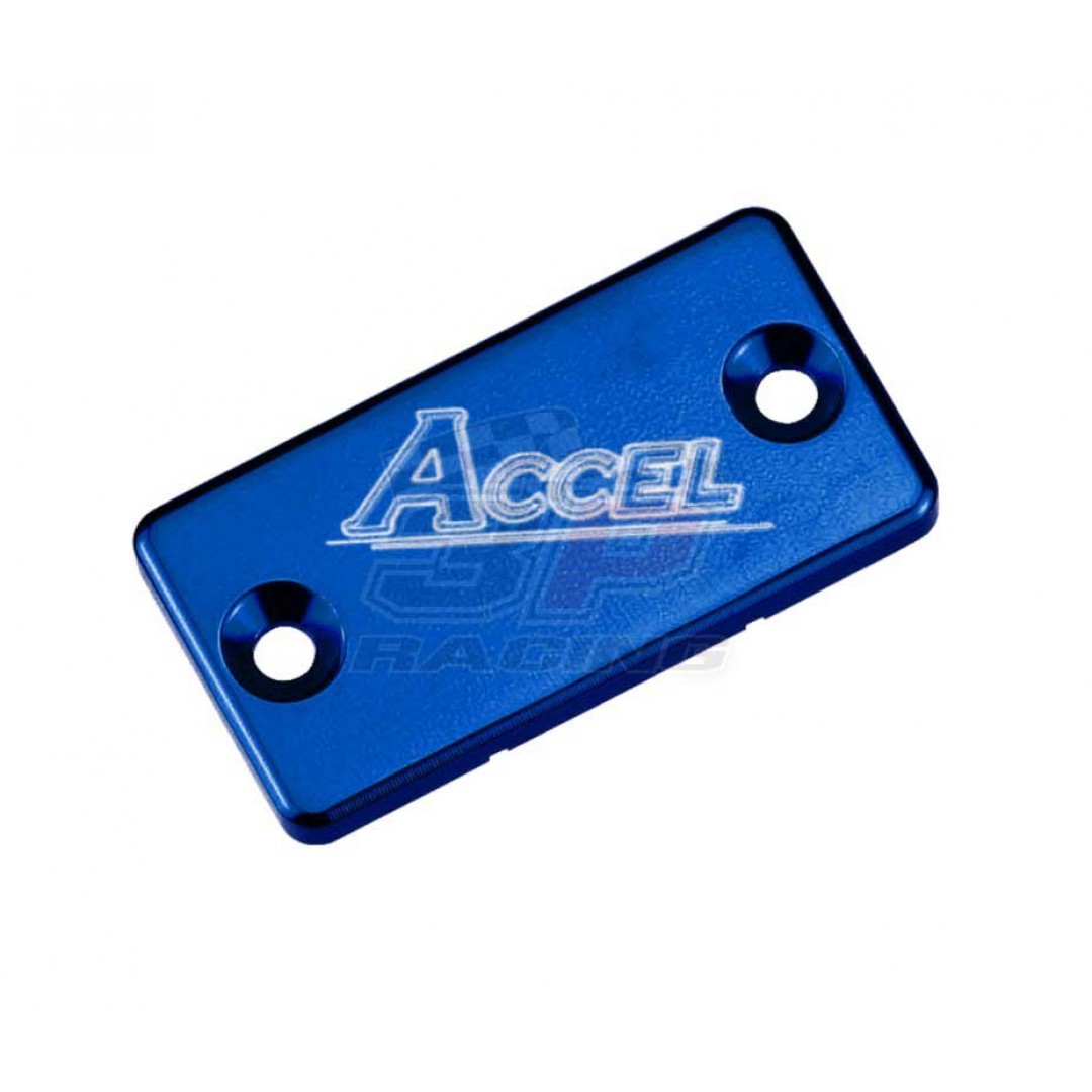 Accel Front brake reservoir cover Blue AC-FBC-02-BLUE Yamaha YZ/WR/YZF/WRF/TTR, Suzuki RM/RMZ/RMX/DRZ, Kawasaki KX/KDX/KLX/KXF