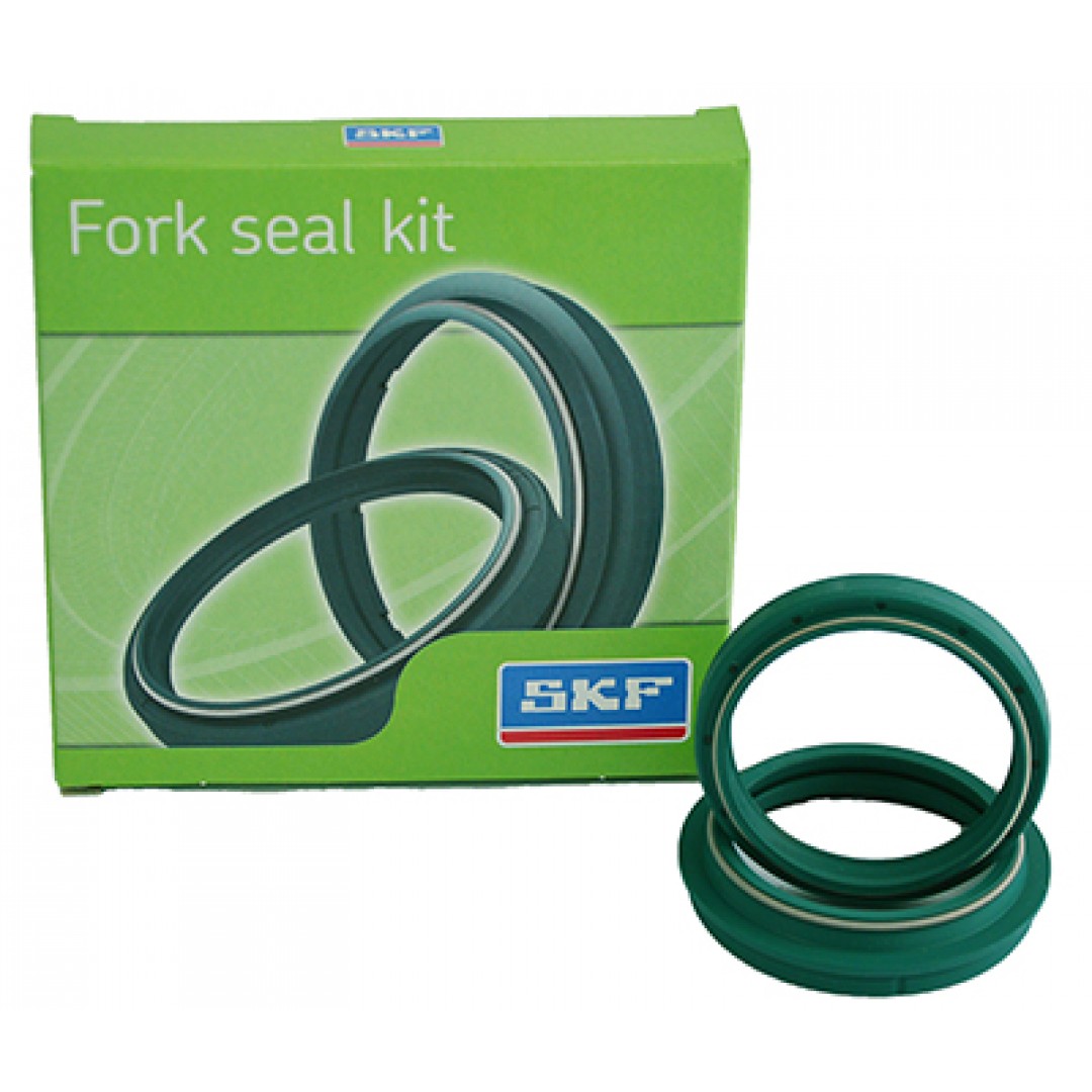 SKF Front Fork Oil Seal and Dust Wiper set for 47mm SHOWA KITG-47S Honda, Suzuki, Kawasaki, Husqvarna, Triumph, Buell