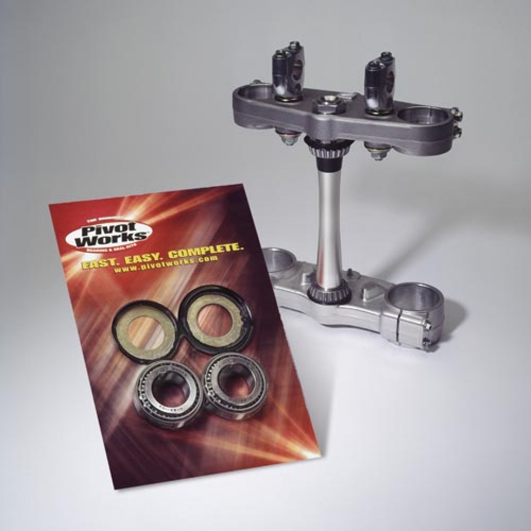 Pivot Works steering stem bearing kit PWSSK-S04-421 Suzuki RM RMX RMZ DRZ, Kawasaki KLX