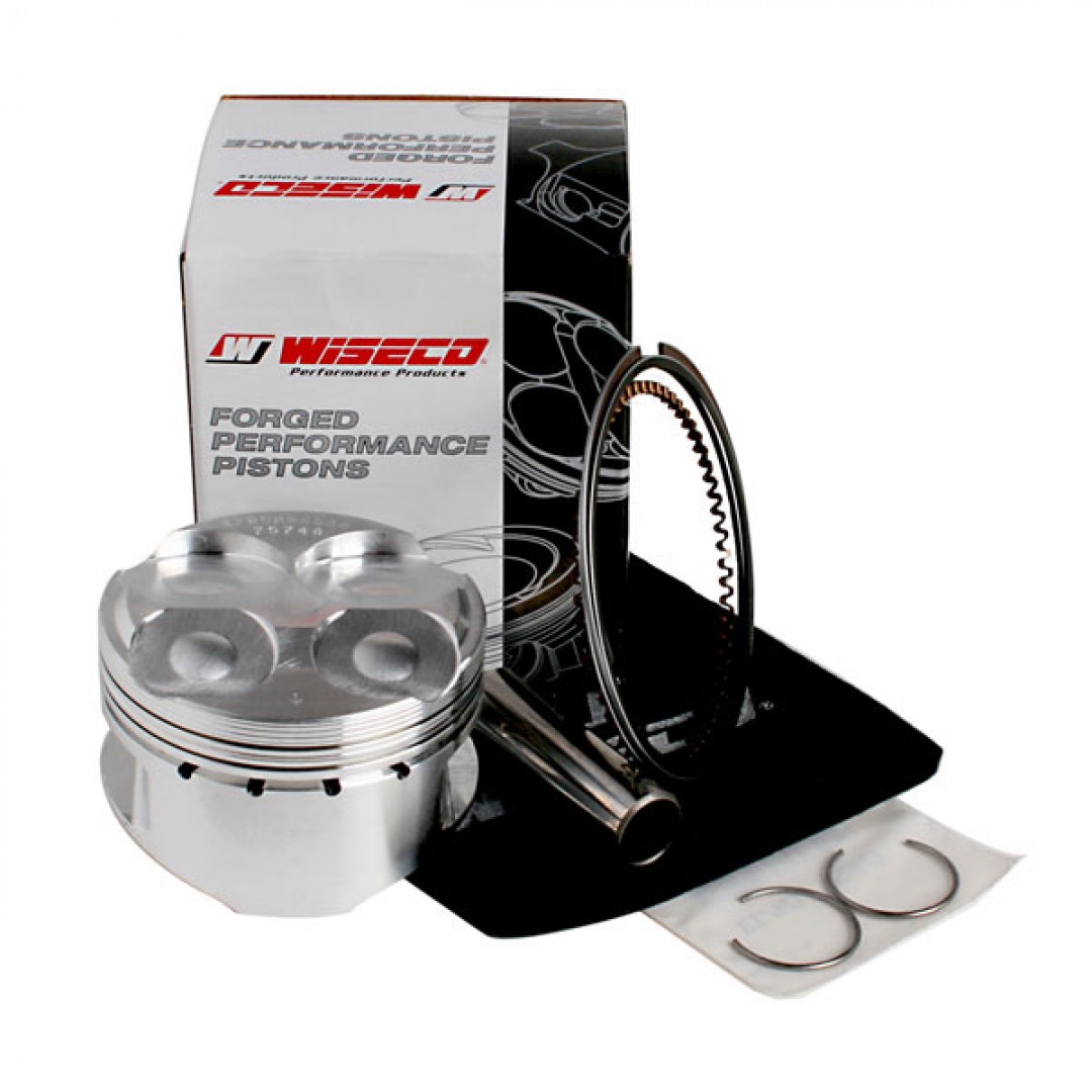 Wiseco PK1551 66.40 mm 2-Stroke Motorcycle Piston Kit with Top-End Gasket Kit 