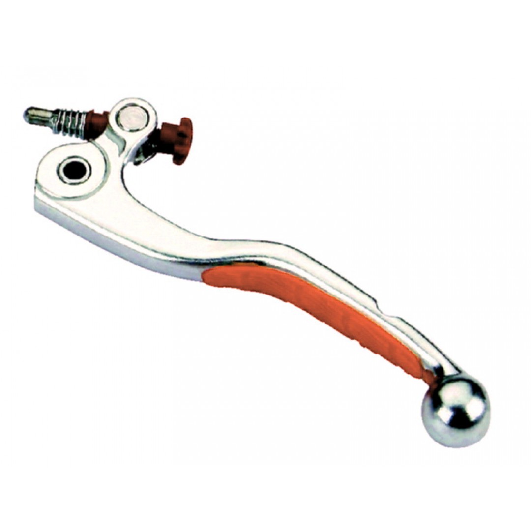 Accel clutch lever with orange rubber grip AC-LSR-1547-OR KTM, Husqvarna, Husaberg