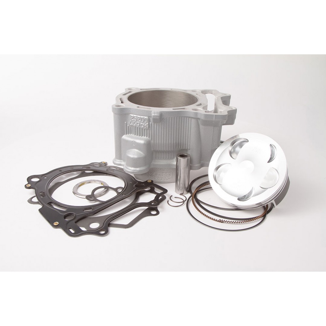 CylinderWorks 21003-K01 BigBore 478cc Nikasil cylinder kit with VerteX overbore piston and top end gasket set with 98.00mm diameter for Yamaha YZ450F YZ 450F YZF450 2006 2007 2008 2009 WR450F WR 450F WRF450 2010 2011 2012 2013 2014 2015.
