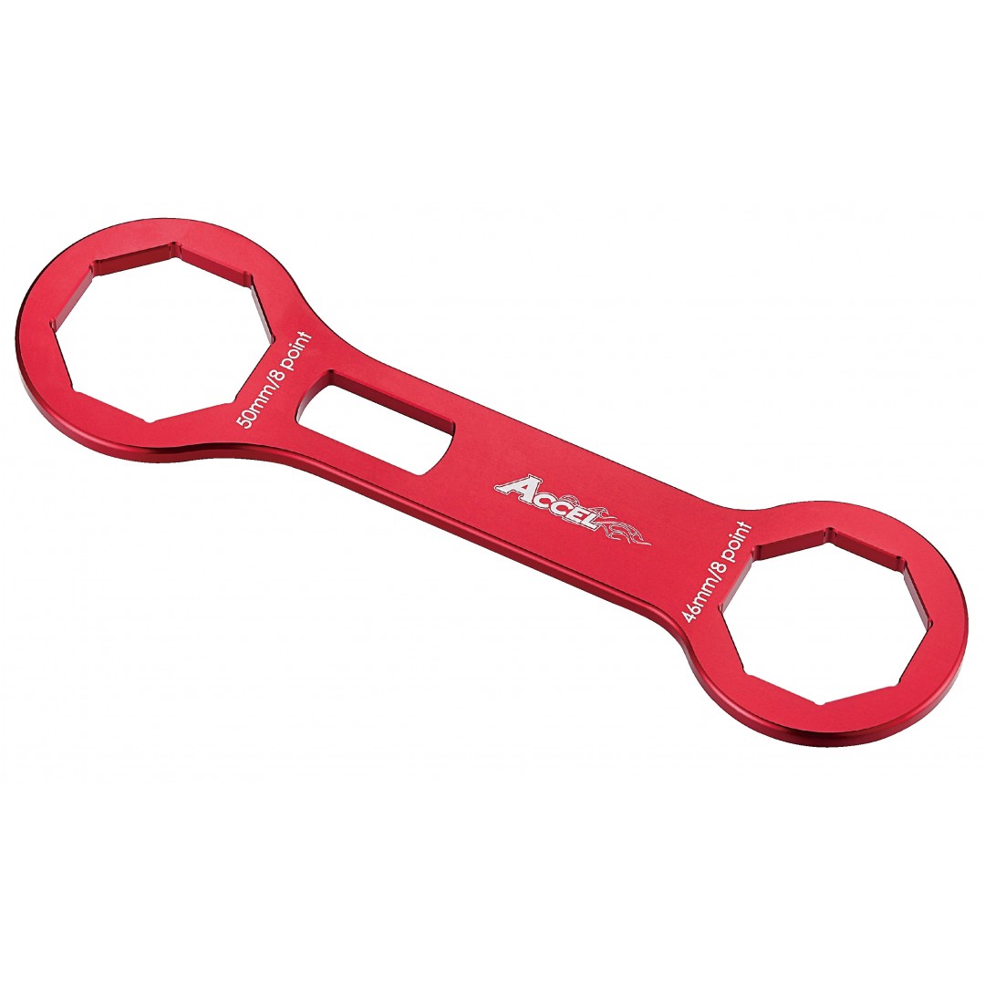 Accel fork cap wrench Red AC-FCW-01-RD
